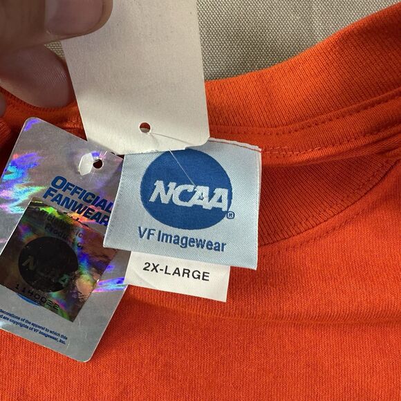 NWT VINTAGE MARCH MADNESS Fighting Illini 2005 2X TShirt March Towards The Arch - Picture 4 of 6